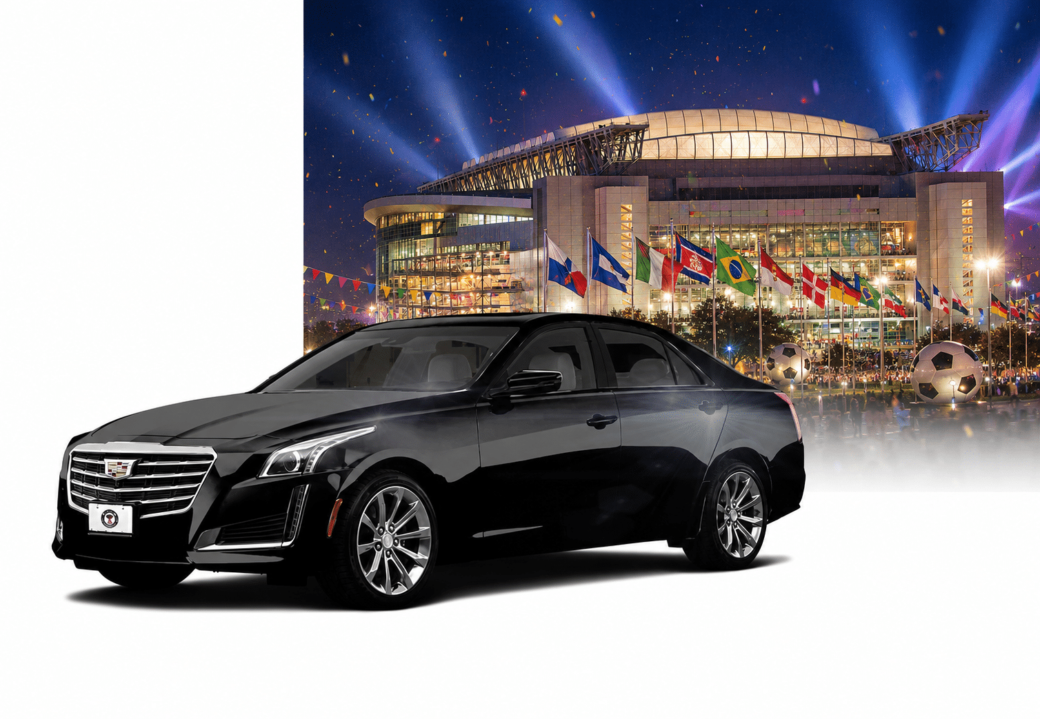 world cup houston black car rental to nrg stadium